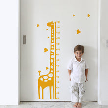 Load image into Gallery viewer, Giraffe Gerome Growth Chart Decal