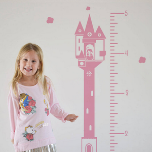 Princess Growth Chart Decal