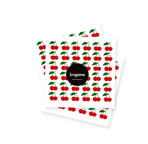 Cherry stickers - Red cherries