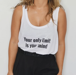 The Only Limit is your mind - Boxy Tank
