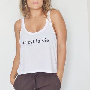 C'est La Vie - Boxy Tank