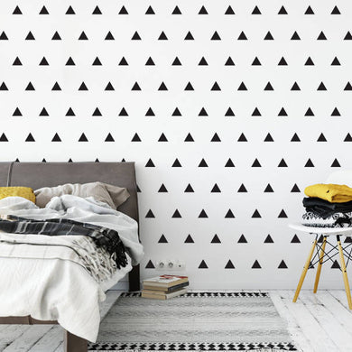 Set of 112 Triangle Wall Stickers