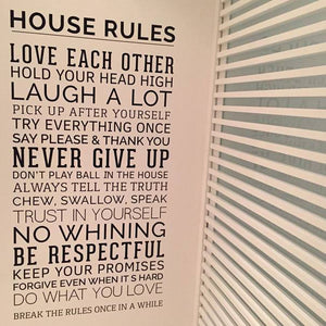 House Rules