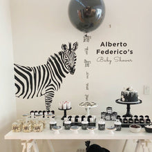 Load image into Gallery viewer, Zebra Decal, zebra decorations