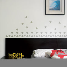 Load image into Gallery viewer, Set of 112 Triangle Wall Stickers