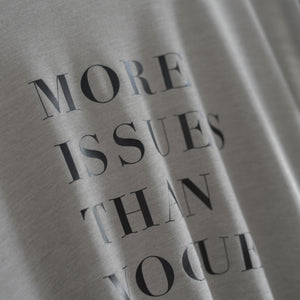 More Issues Than Vogue - Rolled Cuffs Tee