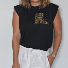 Load image into Gallery viewer, Mujer - Rolled Cuffs Tee