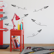 Load image into Gallery viewer, Paper Airplane Decals