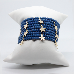 Blue  Shining Star Bracelets