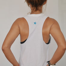 Load image into Gallery viewer, Racerback Cropped Tank - Mini Lightning